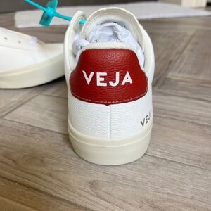 Veja Campo leather white/red Size 8 (41)